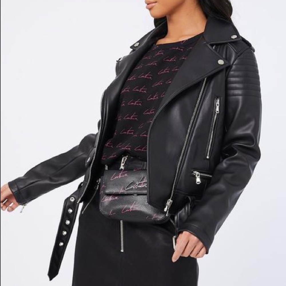 Faux Leather Jacket from The Couture Club